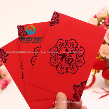 Custom Printing Chinese New Year Fortune Envelope / Gift Card